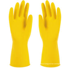 Dipped Flocklined Household Latex Gloves For Kitchen Cleaning and Laundry Household gloves